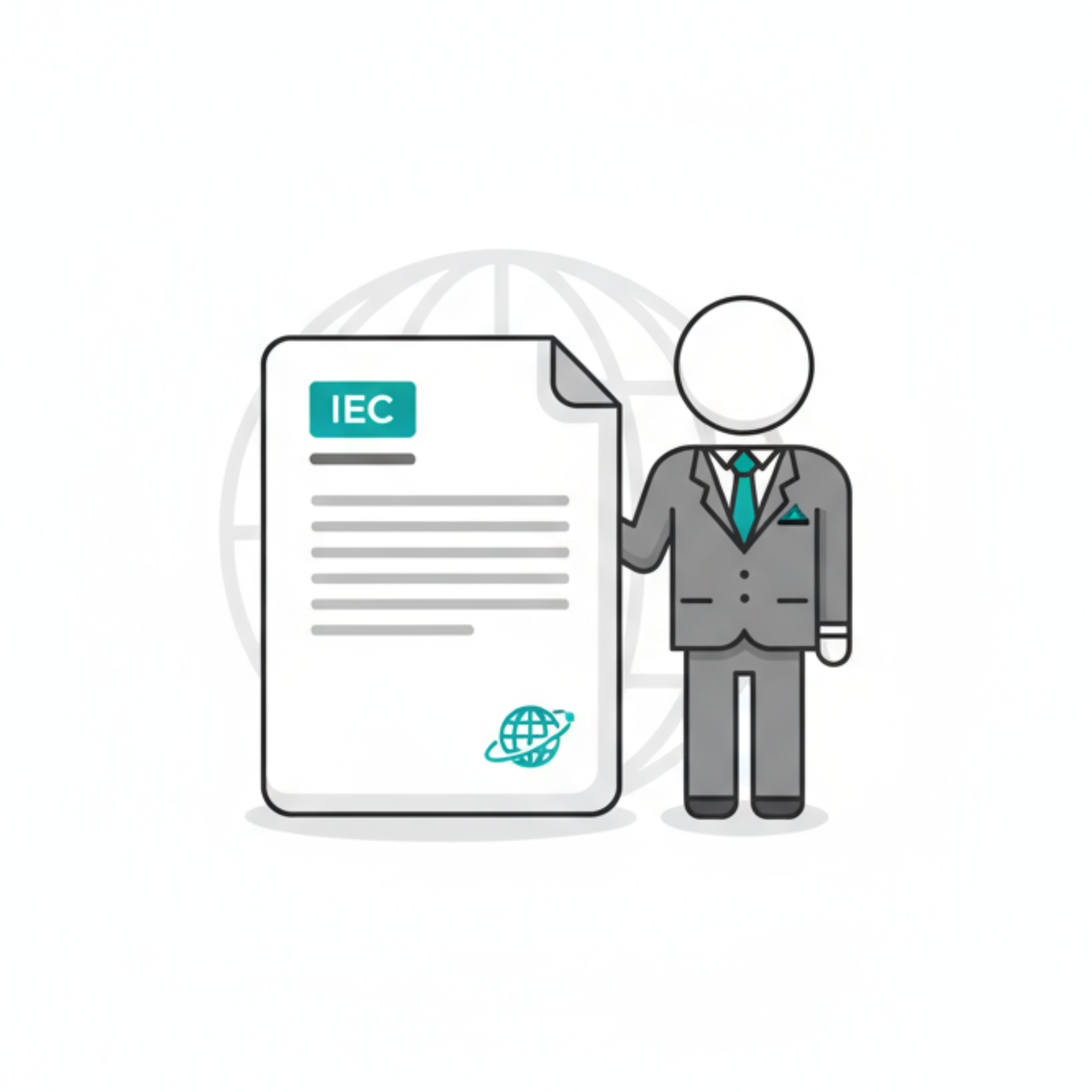 International company mascot